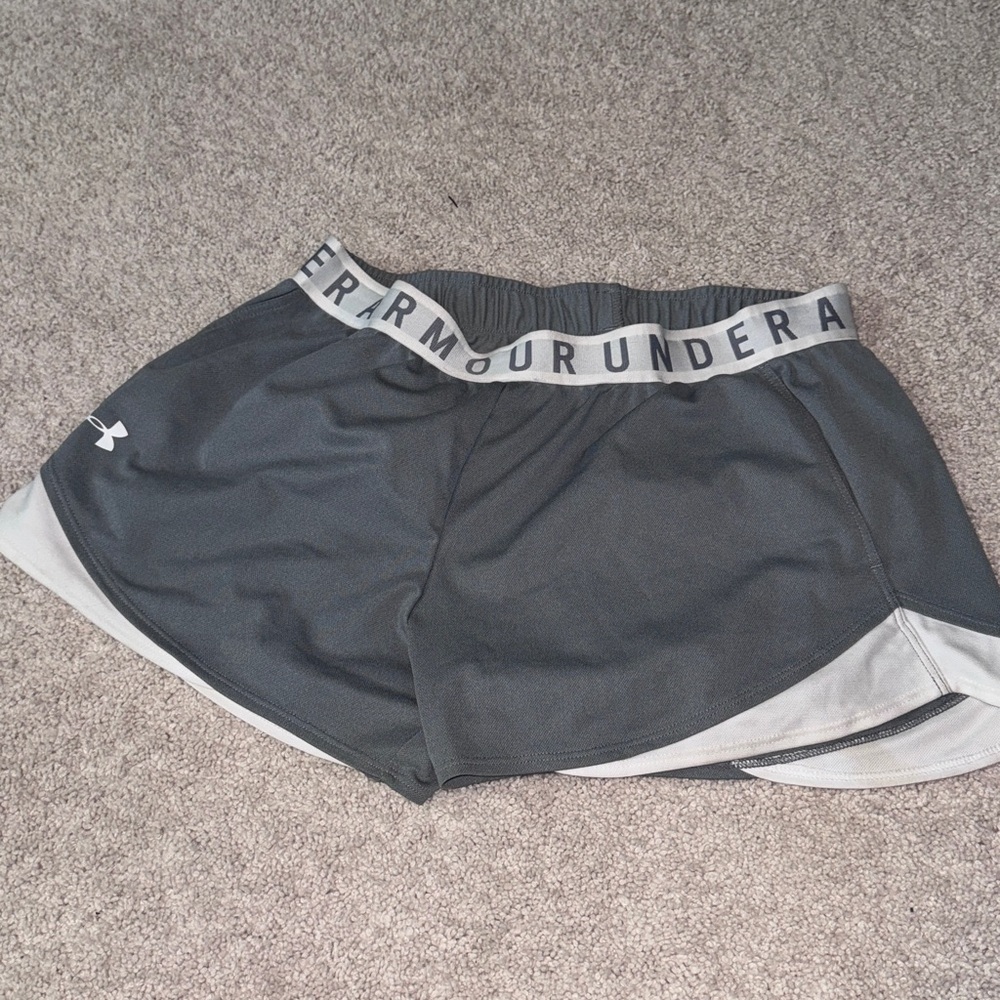 Under Armour Women's Gray Athletic Shorts